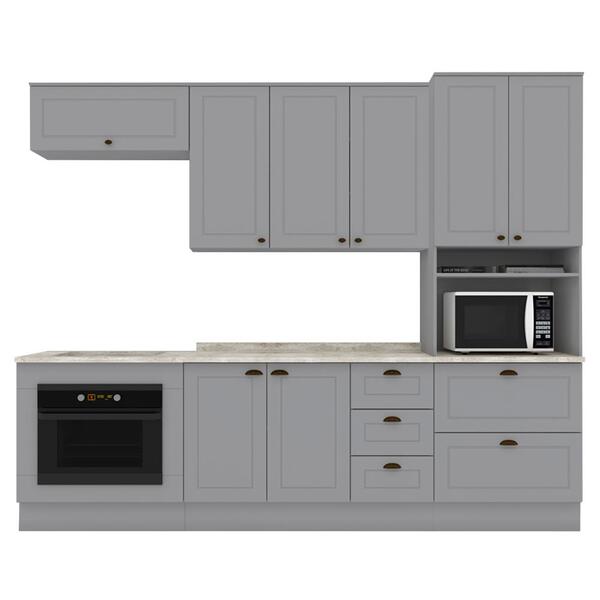 Cozinha Modulada 7 Pecas 272 Cm Ce790 Americana Henn