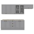 Cozinha Modulada 7 Pecas 280 Cm Ce791 Americana Henn