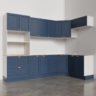 Cozinha Modulada 7 Peças 3 Aéreos 3 Balcões E Torre Quente Ar