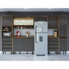Cozinha Modulada 7 Peças 8 Portas 8 Gavetas Confort Cinamomo/