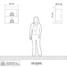 Cozinha Modulada 7 Peças 8 Portas 8 Gavetas Confort Cinamomo/