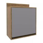 Cozinha Modulada 7 Peças 8 Portas 8 Gavetas Confort Cinamomo/