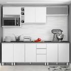 Cozinha Modulada 7 Peças Com Tampos J00109 Evidence Pln