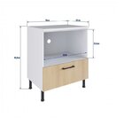 Cozinha Modulada 7 Peças Juruti Cabecasa Madeiraoriginals Bra