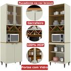 Cozinha Modulada 7 Peças Mdf Lary 6 Henn