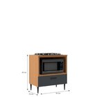 Cozinha Modulada 8 Peças 17 Portas E 2 Gavetas Flora Angelin/