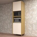 Cozinha Modulada 8 Peças 17 Portas E 3 Gavetas Giorgia Canary