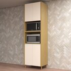 Cozinha Modulada 8 Peças 18 Portas E 3 Gavetas Giorgia Canary