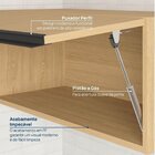 Cozinha Modulada 8 Peças 5 Aéreos 2 Balcões 1 Paneleiro Nara