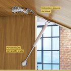 Cozinha Modulada 8 Peças Com 2 Armários Aéreos Ripado 4 Balcõ