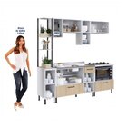 Cozinha Modulada 8 Peças Ii Juruti Cabecasa Madeiraoriginals