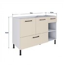 Cozinha Modulada 8 Peças Ii Juruti Cabecasa Madeiraoriginals