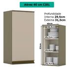 Cozinha Modulada 8 Peças Mdf Evy 16 Henn