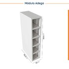 Cozinha Modulada 8 Peças Sem Tampo Arizona Cabecasa Madeiraor