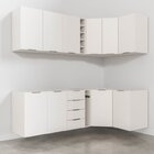 Cozinha Modulada 8 Peças Sem Tampo Ipanema Cabecasa Madeiraor