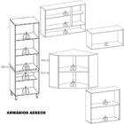 Cozinha Modulada 9 Pecas 270 Cm Cria Pln