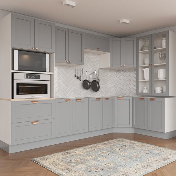 Cozinha Modulada 9 Peças  4 Aéreos 4 Balcões E Torre Quente A