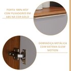 Cozinha Modulada 9 Peças Com 1 Cristaleira 2 Balcões 4 Armári
