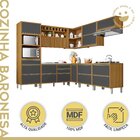 Cozinha Modulada 9 Peças Com 4 Aéreos 4 Balcões 1 Angulo Torr