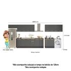 Cozinha Modulada 9 Peças Loá Apartamento - Nicioli