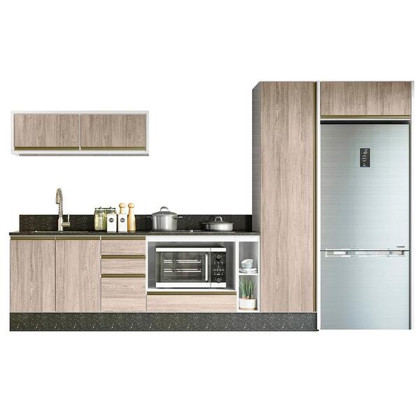 Cozinha Modulada 9 Peças Mdf Kali Cj8 Nicioli
