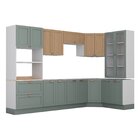 Cozinha Modulada 9 Peças Sem Tampo 1 Torre 4 Aéreos 4 Balcões