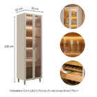 Cozinha Modulada Allure Linea Brasil 6 Peças Mdf Com Torre Qu