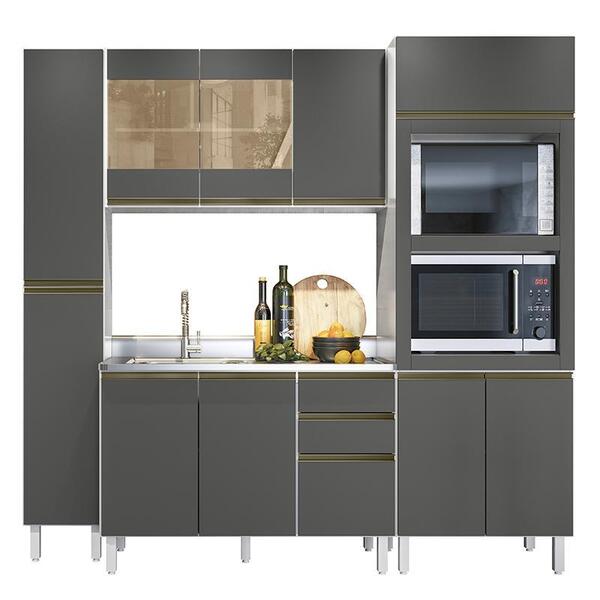 Cozinha Modulada Amélia 4 Peças Com Torre Quente - Nicioli