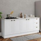 Cozinha Modulada Americana 2 Peças Balcões 120cm E 80cm Com T