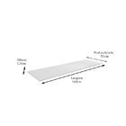 Cozinha Modulada Andréia 5 Peças 274cm - Ajl Móveis