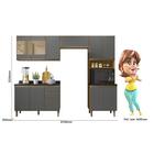 Cozinha Modulada Angelita 4 Peças Com Paneleiro Duplo - Nicio
