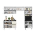 Cozinha Modulada Angelita 4 Peças Com Paneleiro Duplo - Nicio