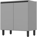 Cozinha Modulada Belize 12 Portas 03 Gavetas Henn - Cinza