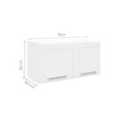 Cozinha Modulada Bertolini Múltipla  4 Peças (2 Armários + 1