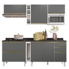 Cozinha Modulada Betina 8 Peças Com Aéreo Micro-ondas - Nicio