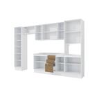 Cozinha Modulada Celeste Kappesberg 100% Mdf Branco/nogueira