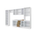 Cozinha Modulada Celeste Kappesberg 100% Mdf Branco/nogueira
