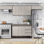 Cozinha Modulada Com 4 Módulos Karen 5700 Malbec Avela Petern