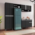 Cozinha Modulada Com Balcão E Armário Siena Escolha Sua Cor -