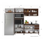 Cozinha Modulada Com Torre Quente Evidence Poliman Móveis Amê
