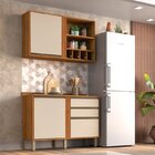 Cozinha Modulada Compacta 2 Peças Lara Sallêto Móveis