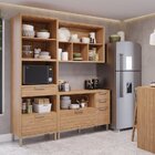 Cozinha Modulada Compacta 3 Peças 1 Nicho Para Forno Ou Micro