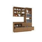 Cozinha Modulada Compacta 3 Peças Com Torre Quente Maxxi Cane