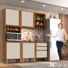 Cozinha Modulada Compacta 3 Peças Lara Sallêto Móveis