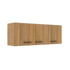 Cozinha Modulada Compacta 4 Peças Berlim Ipê/cristalo