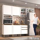 Cozinha Modulada Compacta 4 Peças Lara Sallêto Móveis