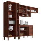 Cozinha Modulada Compacta 5 Peças Nogueira