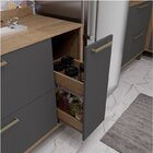 Cozinha Modulada Compacta Com 4 Peças 5 Portas E Vidro Reflec