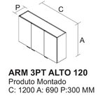 Cozinha Modulada Compacta Em Aço 2 Peças 5 Portas 2 Gavetas D