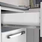 Cozinha Modulada Compacta Em Aço 4 Peças 11 Portas 2 Gavetas